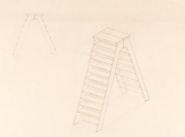 Parallelperspektive: Bockleiter