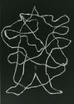 Eine Gestalt: Linienbild nach Paul Klee