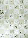 48 Quadrate mit Einzel-Zeichnungen