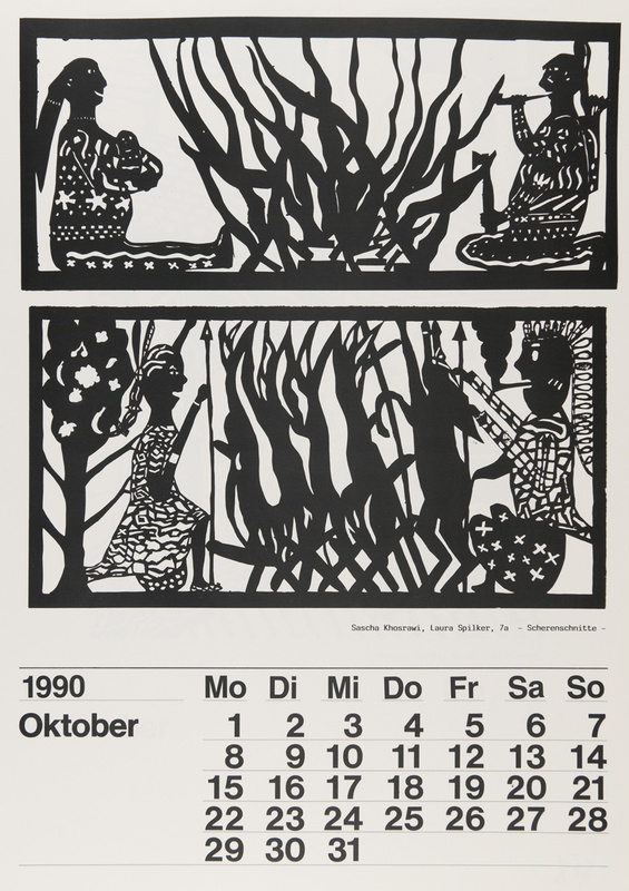 1990 Schulkalender